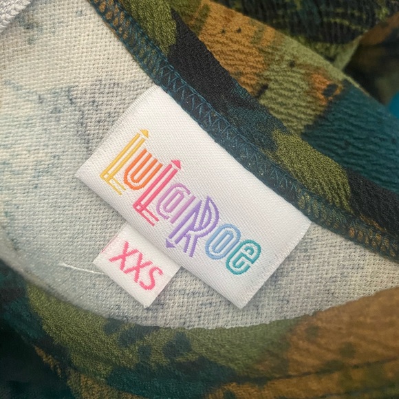 LuLaRoe Back Zipper Flare Dress | XXS - Picture 3 of 3